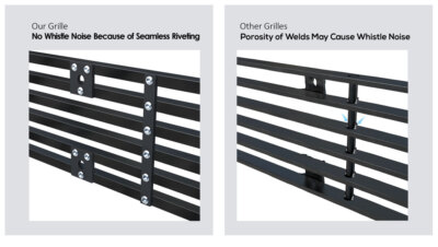 Fits 2009-2014 Dodge Challenger Phantom Black Billet Grille Insert