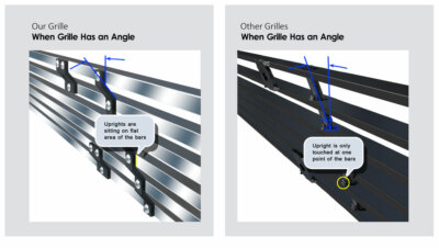 Fits 2006 Chevy Silverado 1500/05-06 2500HD Stainless Billet Grille Insert Combo
