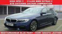 2018 68 BMW 5 SERIES 2.0 520D M SPORT SALOON 4DR AUTO EURO 6 (S/S) (190 PS)
