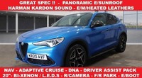 2020 ALFA ROMEO STELVIO 2.0T TI SUV 5DR PETROL AUTO Q4 AWD EURO 6 (S/S) 280 PS