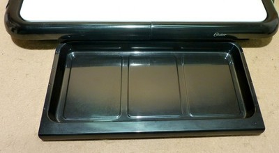 Oster Indoor Grill With Warming & Drip Tray Large 18 X10