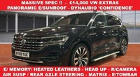 2018 68 VOLKSWAGEN TOUAREG 3.0 TDI V6 R-LINE TECH SUV TIPTRONIC 4MOTION (190 PS)