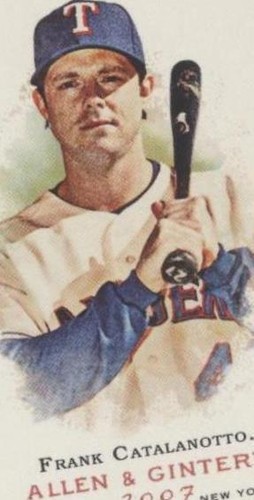 2007 Topps Allen & Ginter's - Frank Catalanotto #198