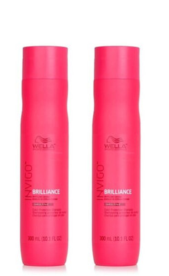 Wella Invigo Brilliance Color Protection Shampoo Coarse 10.1 oz (pack of 2)
