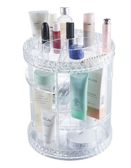 Organizer Trasparente Crilex Per Gioielli Trucchi Cosmetici Makeup 59068 dfh