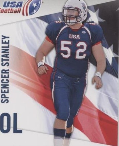 2012 Upper Deck USA Football Spencer Stanley #44