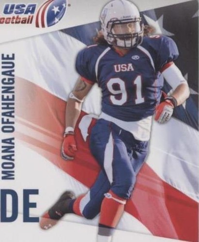 2012 Upper Deck USA Football Moana Ofahengaue #35