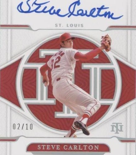 2022 Panini National Treasures - Steve Carlton #S-SC