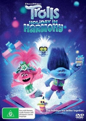 Trolls Holiday in Harmony DVD | A 25 Minute Christmas Special | PAL Region 2 & 4