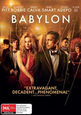 Babylon DVD | Brad Pitt, Margot Robbie | Region 4