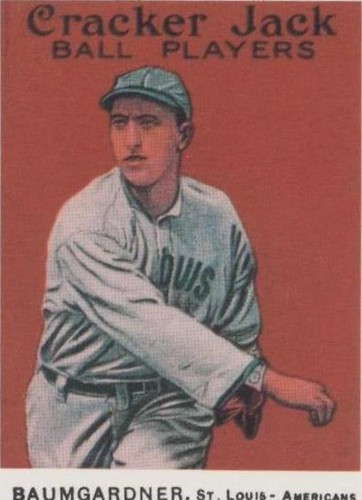 1983 Renata Galasso Cracker Jack Reprints - George Baumgardner #131