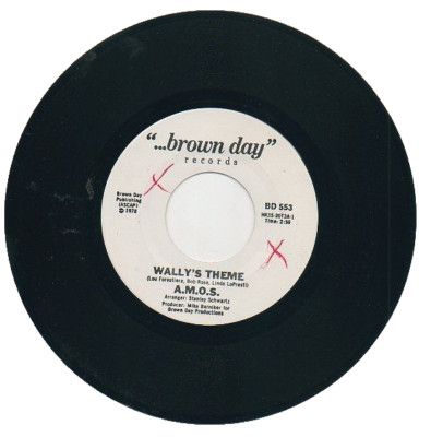 A.M.O.S.  45 RPM Promo Record    WALLY'S THEME / MAXWELL'S SILVER HAMMER  Mint-!