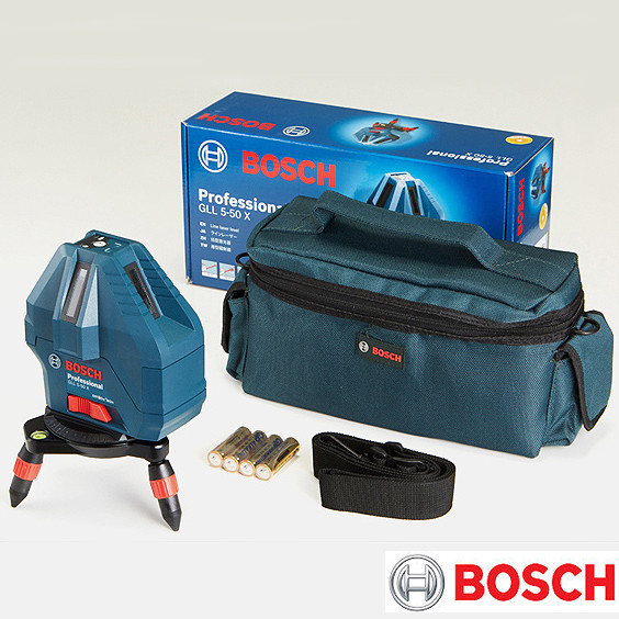 Bosch Gll 5 50x Professional 5 Line Laser Level Measure Self