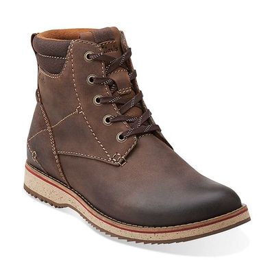 CLARKS CLARKS HERREN SMART MAHALE HI DUNKELBRAUN GEÖLT NUBUK UK 7,8, 9,10