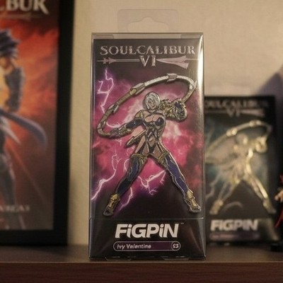 SoulCalibur VI Ivy Valentine FiGPiN 52 Collectible Enamel Pin, Locked