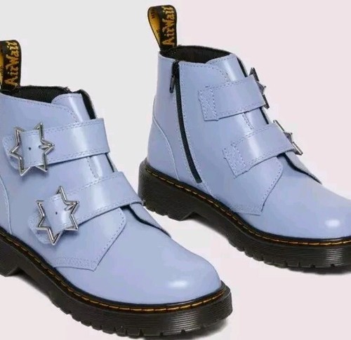 Dr. Martens Devon Bex Star Buckle Platform Boot Big Girls 1
