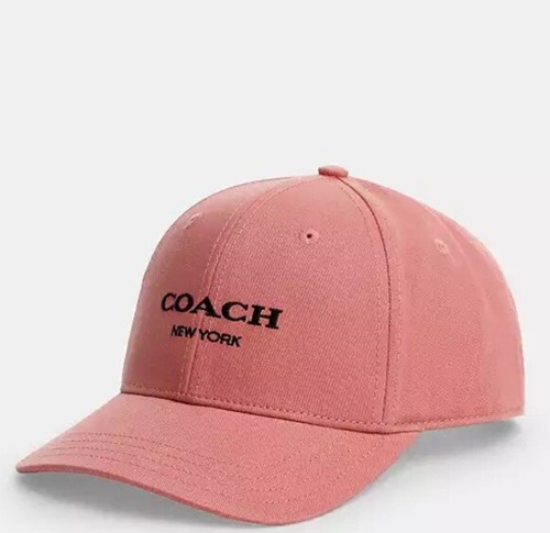 キャップ COACH Embroidered Baseball Hat CAA64 Coach CAA64 Embroidered Baseball Hat Cap Size M/L In Taffy