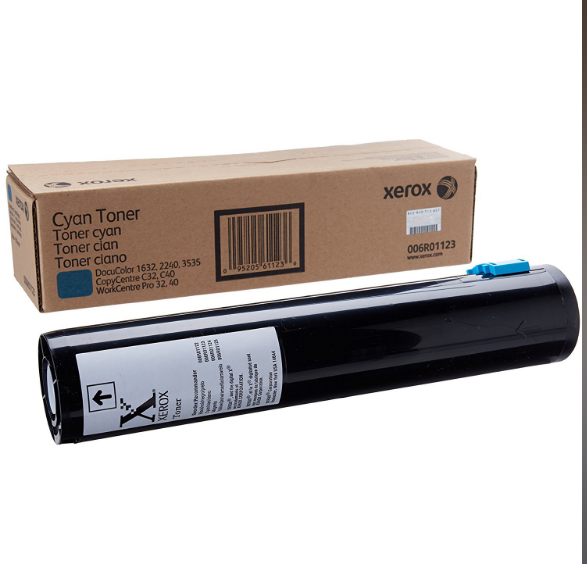 Original Xerox Cyan Toner Cartridge 006R01123