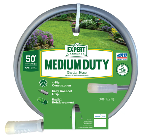 Gray , Heavy Duty Garden Hose