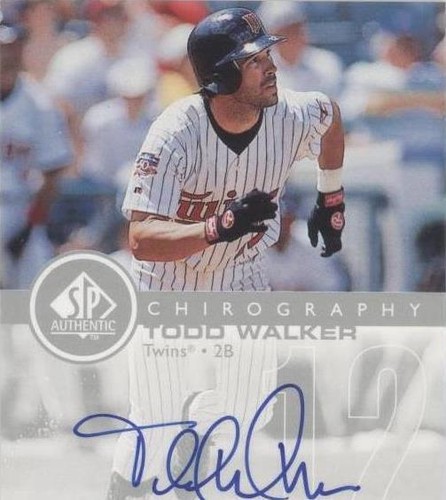 1999 SP Authentic - Todd Walker #TW