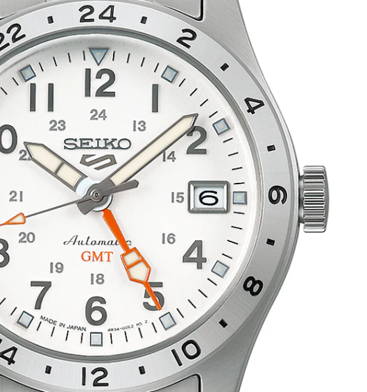Pre-owned Seiko 5 Sports Sbsc009 Field Gmt Men's Watch Date In Box Fedex Only
