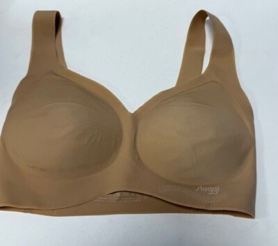 Sloggi Women's Zero Feel Bralette, Skin, XS, New