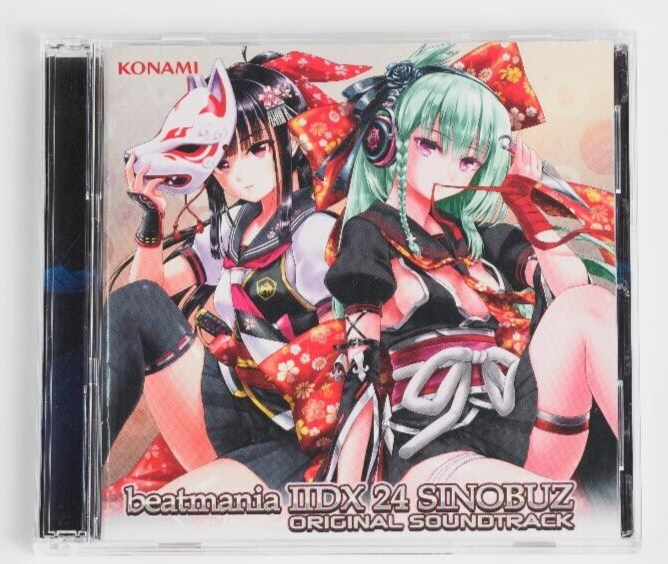 beatmania IIDX 24 SINOBUZ ORIGINAL SOUNDTRACK Japanese CD beatmania IIDX 24 SINOBUZ ORIGINAL SOUNDTRACK Japanese CD