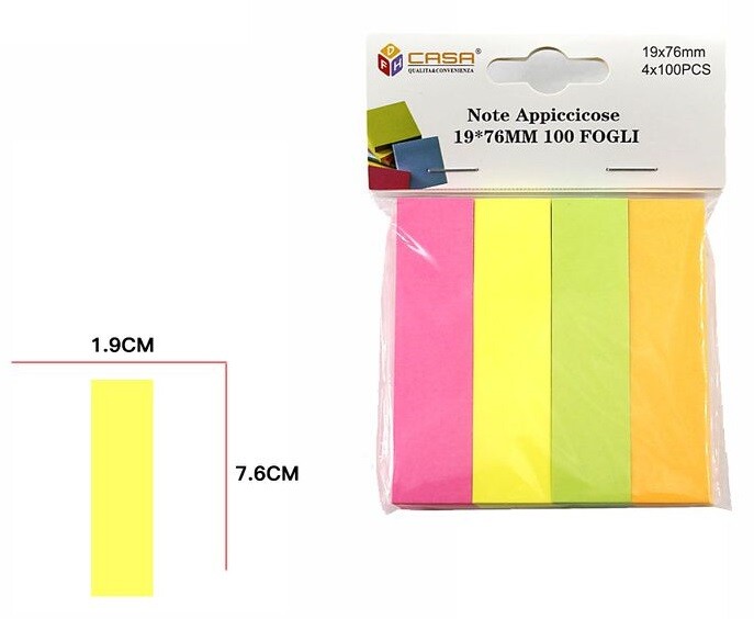 Note Appiccicose 400 Fogli Foglietti Adesivi Indicatori Di Pagina Organizer dfh