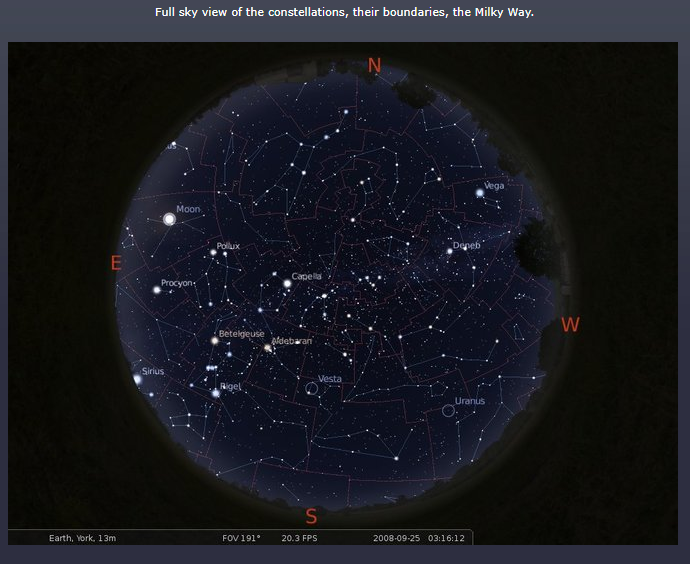 NEW Stellarium Astronomy Software In Remarkable 3D View/Planetarium With Manual