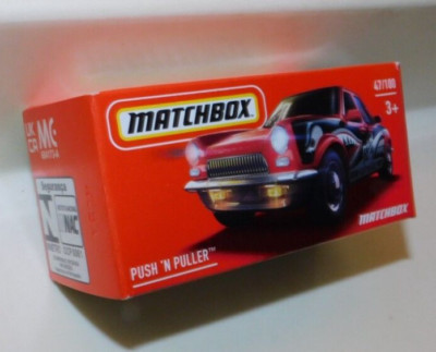 MATCHBOX POWER GRABS 2021 #47 PUSH 'N' PULLER