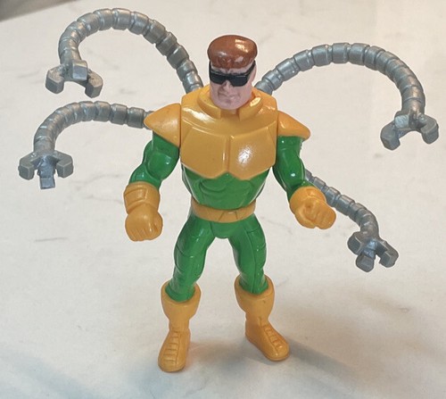 スパイダーマン 2: The Movie Doc Ock Large Doll Toy Biz Spider-man 2 Movie Superposeable Doc Ock with 4