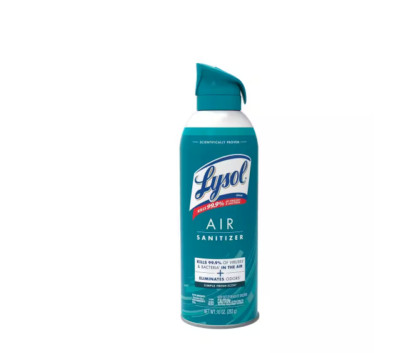 Lysol Air Sanitizer 10 oz. Simply Fresh Odor Eliminator Air Disinfectant Aerosol