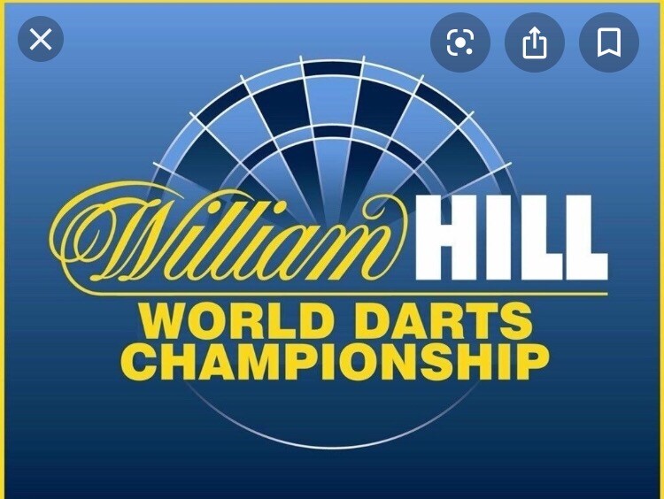 PDC William Hill World Darts Championship Tickets in London Gumtree