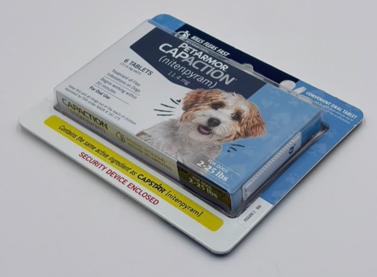PetArmor Capaction Oral  for Dogs 2-25 lbs 6 Tablets New/SEALED