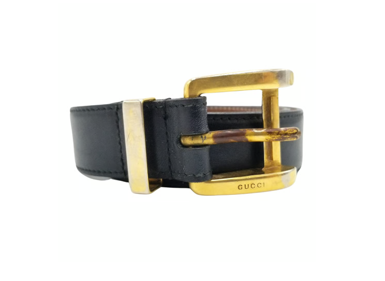 メンズ　GUCCI レザーベルト グッチ メンズ ベルトグッチ シグネチャー レザー ベルト