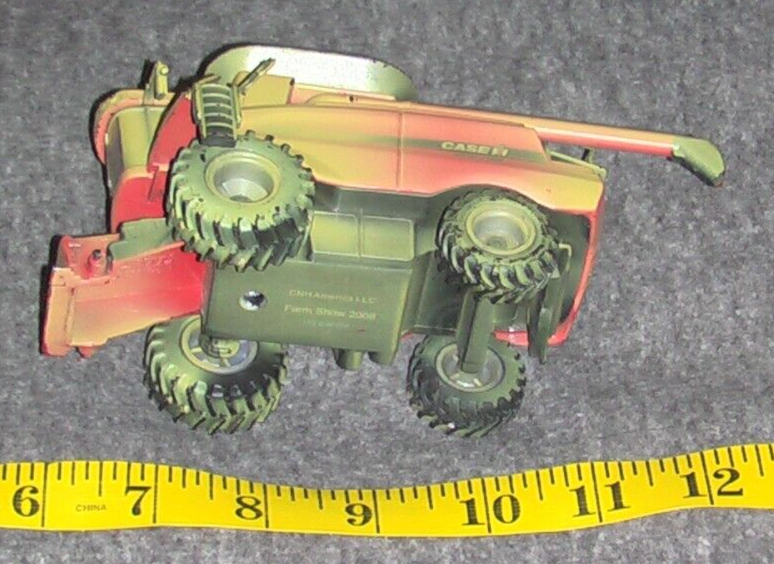 Ertl 1/64 scale 2008 Farm Show Case IH 8120 Combine Dusty Chase Version farm toy