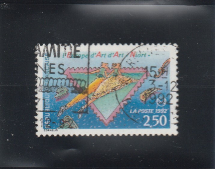L7394 France Timbre NÂ° Y&T 2758 De 1992 