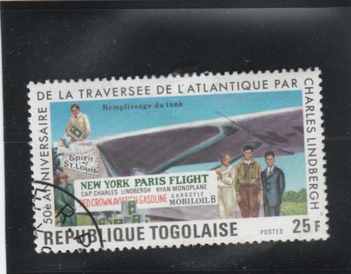 L7455 Togo Timbre  Y&T NÂ° 895 De 1977 