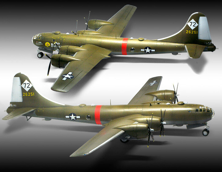 Academy Korea 1/72 USAAF B-29 Old battler Aircraft Bomber Academy Korea 1/72 USAAF B-29 Old battler Aircraft Bomber