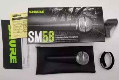Shure SM58LC Cardioid Dynamic Vocal Mic XLR Professional Microphone US Fast Ship
