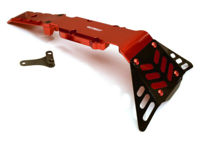 Front+Mid Skid Plate for Traxxas 1/10 E-Revo (-2017), Revo 3.3, Summit 5337
