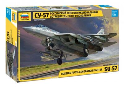 1:48 ZVEZDA Suchoi Su-57 Kit ZS4824 MMC