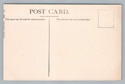 Farmer in Bowler Hat Sowing Seed "Sower of the Old School" Antique Postcard '10s