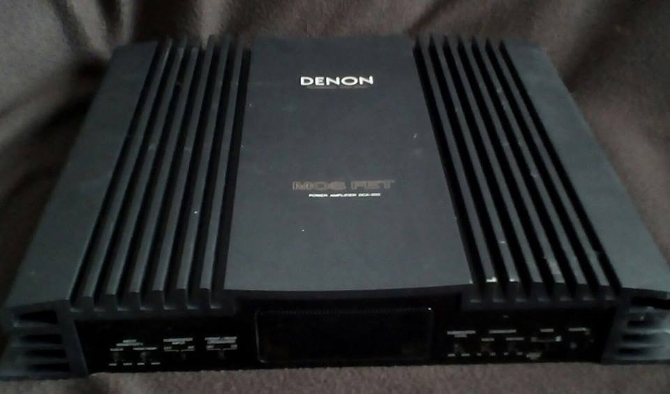 DENON DCA800 6Channel incar Amplifier MOSFET 50w x 6 300W RMS in