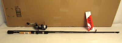 Zebco Spyn Spinning Reel & 2pc Fishing Rod Combo, Sz 20 Reel, 6' Rod SPYN20602ML