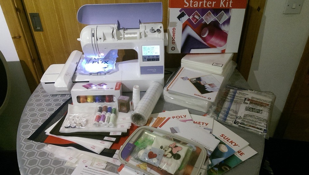 Brother Innovis 700E II Embroidery Machine + Starter kit in Beauly