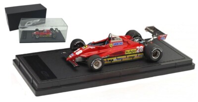 GP Replicas GP43-09B Ferrari F1 126 C2 #28 1982 - Didier Pironi 1/43 Scale
