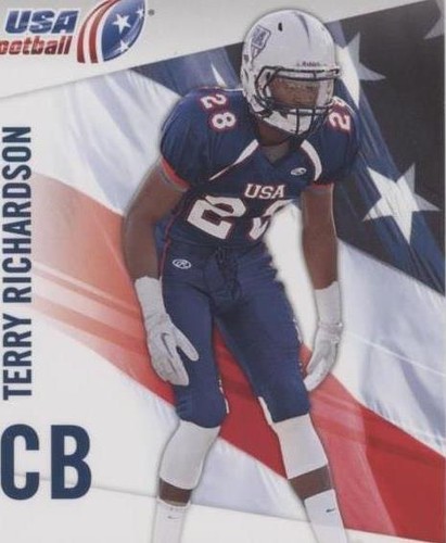 2012 Upper Deck USA Football Terry Richardson #45