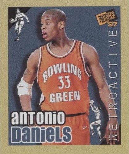 1997 Press Pass Double Threat - Antonio Daniels #4