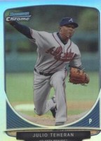 2013 Bowman - Julio Teheran #CC-AB1